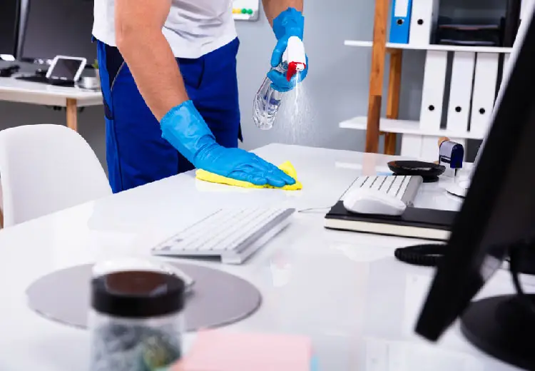 Office cleaning service.