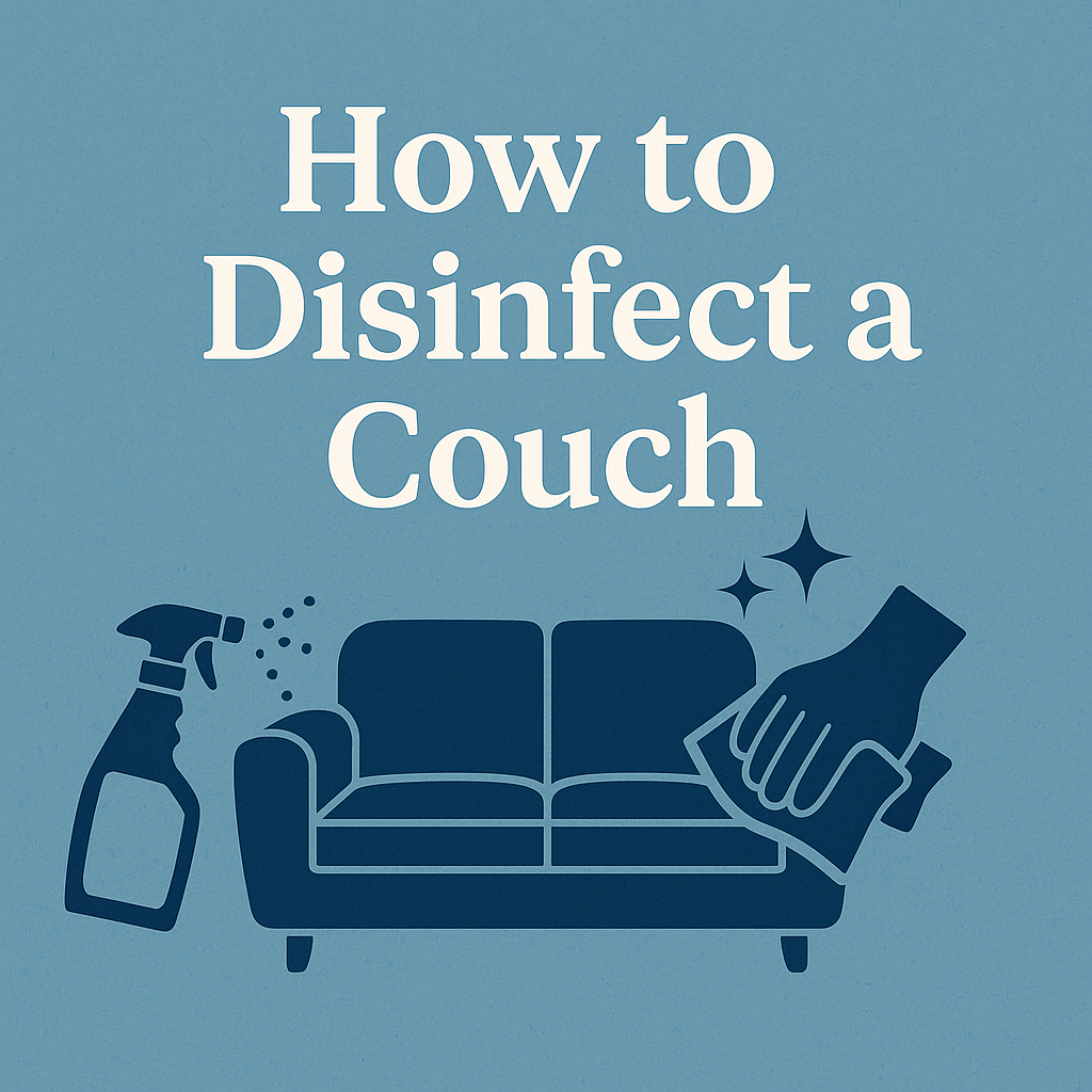 how to disinfect a couch